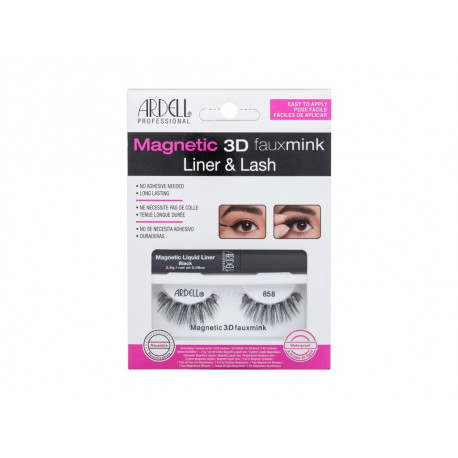 Ardell Magnetic 3D Faux Mink 858 (1ml) (Black)