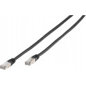 Vivanco network cable CAT 6 2m, black (45316)