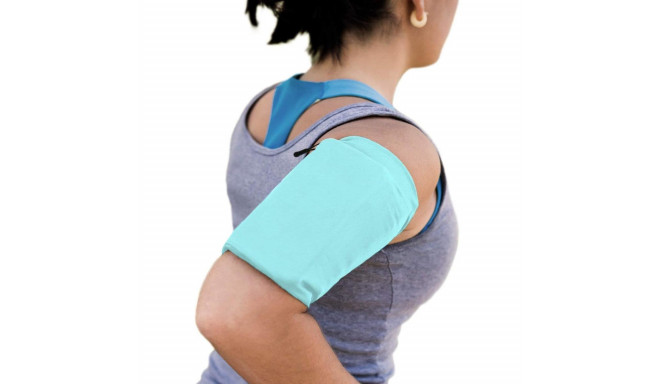 Running armband phone armband L blue