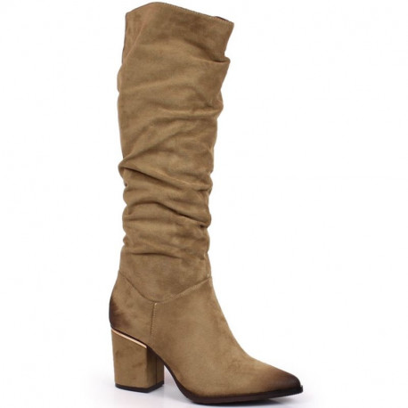 Potocki W WOL109B beige ankle boots (39)