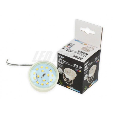 LED lamp SMD 5W, 220...260V, 400lm, 2700K soe valge, 50mm, LED line