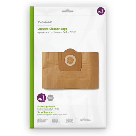 Vacuum Cleaner Bags ROWENTA Bully ZR765 (10 pcs)