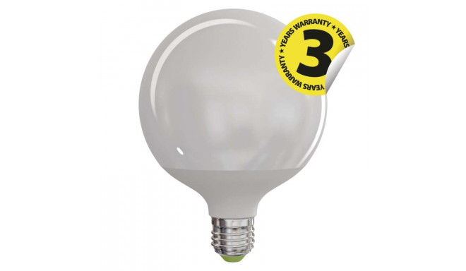LED lamp E27, 18W, 230V, 1521lm, G120 soe valge, EMOS