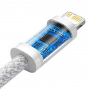 Cable USB C plug  to iP Lightning 20W 1m White Dynamic Baseus