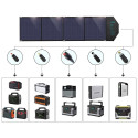 Choetech large foldable solar charger 80W solar photovoltaic USB Type C (Power Delivery) / 2xUSB (Qu