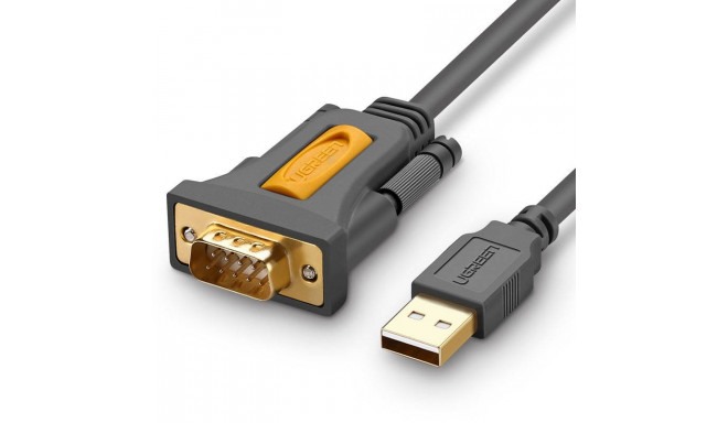 Cable USB male - DB9 male with PL2303 1.5m CR104 UGREEN