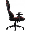 Aerocool gaming chair AC120 AIR, must/punane