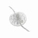 Floor Lamp DKD Home Decor Metal White Feather (40 x 40 x 150 cm)