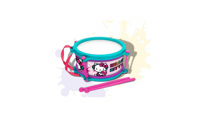 Trummel Hello Kitty Sinine Roosa 16 cm