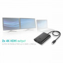 DisplayPort to HDMI Adapter i-Tec C31DUAL4KHDMI        Black 4K Ultra HD