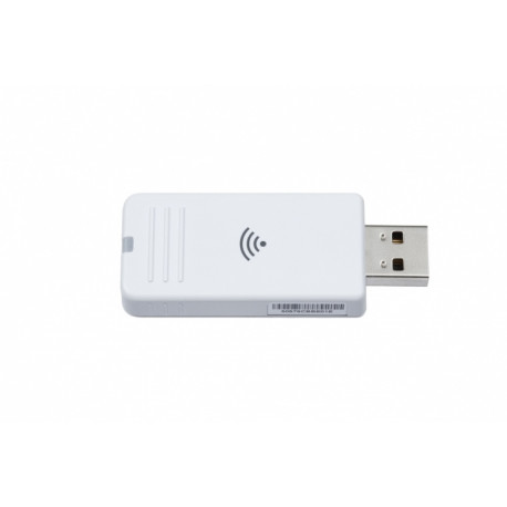 Epson ELPAP11 (V12H005A01) Wireless LAN Dual Function Adapter for Projectors, USB, White