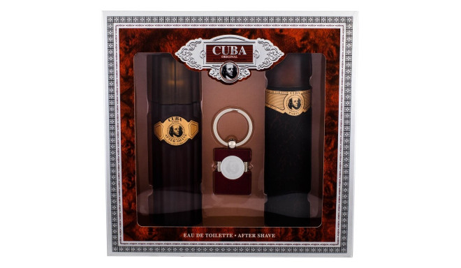 Cuba Gold Eau de Toilette (100ml) (Edt 100ml + 100ml aftershave lotion + key ring)