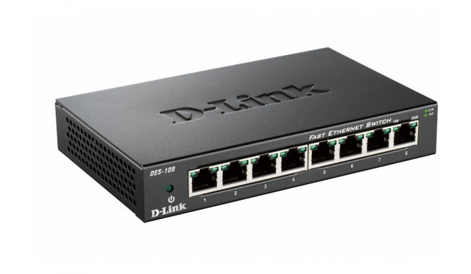 D-Link switch DES-108 100/UNM/ 8