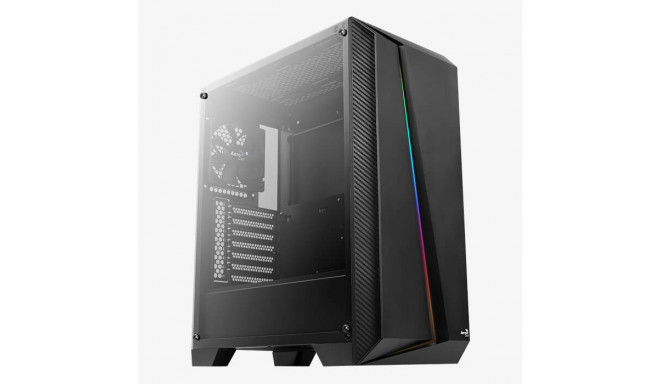 Aerocool Cylon Pro tower chassis (white / black, Tempered Glass)