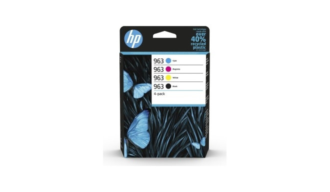 HP #963 4-Pack C/M/Y/BK 6ZC70AE