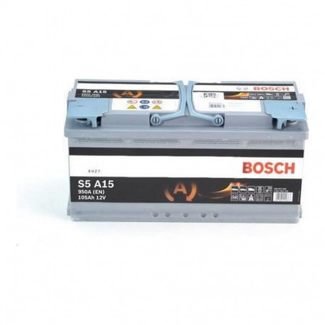 Automašīnas akumulators BOSCH S5A15 12 V 950 A 105 Ah