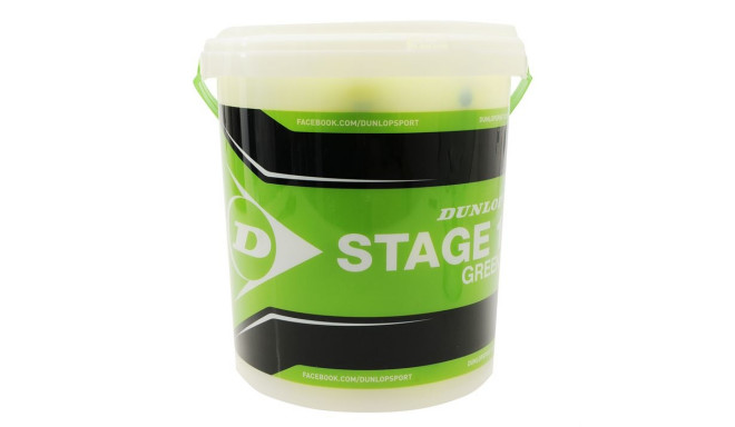 Tennis balls DUNLOP STAGE 1 GREEN 60-bucket ITF