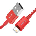 Baseus cable Superior USB - Lightning 1,0 m 2,4A red