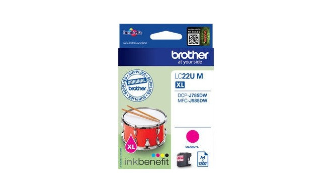 Brother ink magenta LC-22UM