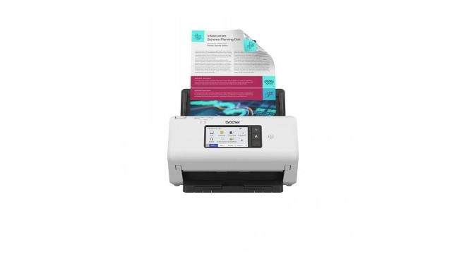 BROTHER ADS-4700W DOCUMENT SCANNER, A4, DUPLEX, USB, LAN, WIFI, 40PPM