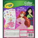 CRAYOLA Color & Sticker book Princesses (ENGLISH)