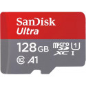 Sandisk mälukaart microSDXC 128GB Ultra A1+ adapter