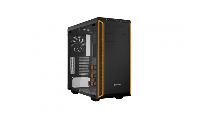 be quiet! PURE BASE 600 Window - black/orange