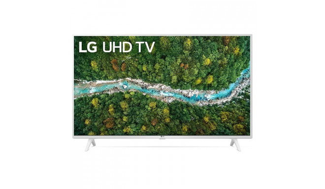 LG LCD 4K UHD, 43'', jalad äärtes, valge - Teler