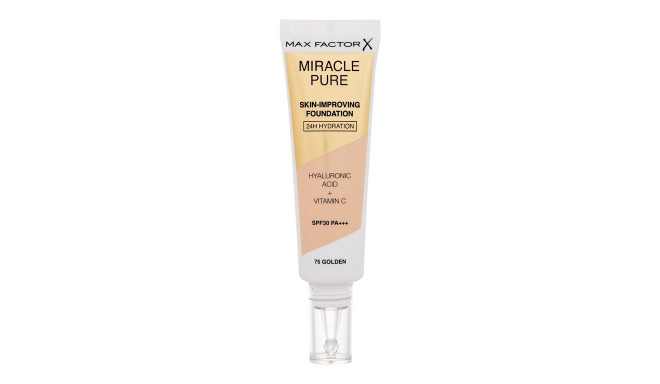 Max Factor Miracle Pure Skin-Improving Foundation (30ml) (75 Golden)