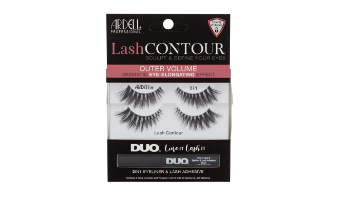 Ardell Lash Contour 371 (2ml) (Black) (Set)