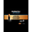 Patareid Duracell Optimum AAA LR03 1,5V Alkaline, 1 pakk (pakis 8tk)