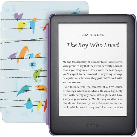 Amazon Kindle Kids 10th Gen 8GB rainbow birds cover