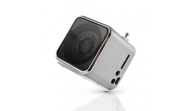 Setty MF-100 portable radio | speaker | aux | microSD grey