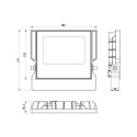 Floodlight LED ASPIRE 30W 6000K 3300lm 230V Forever Light