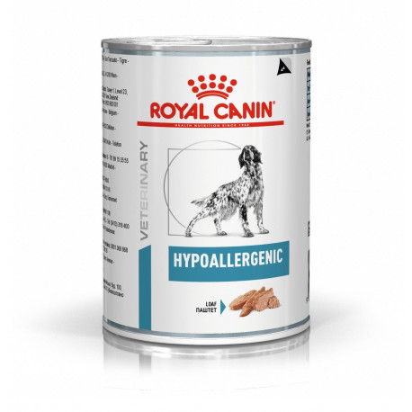 ROYAL CANIN Vet Hypoallergenic koertele märgtoit 400g