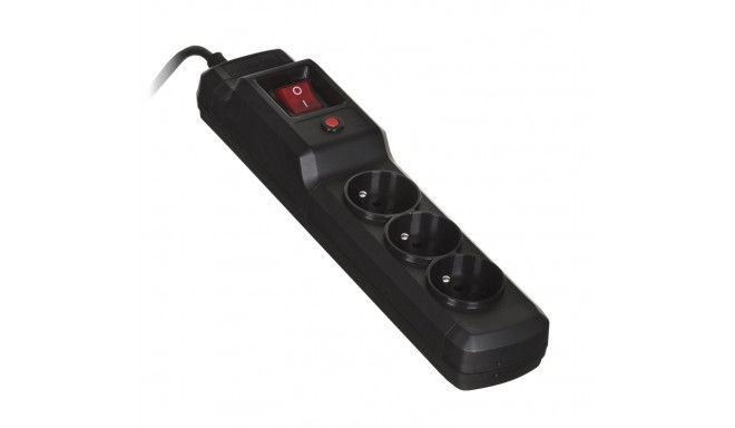 Activejet COMBO 3GN 1,5M must pikendusjuhe juhtmega