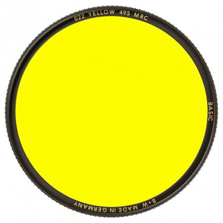 B+W Filter 39mm Yellow MRC Basic