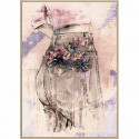 Glezna DKD Home Decor Dāma (83 x 4,5 x 123 cm) (2 gb.)