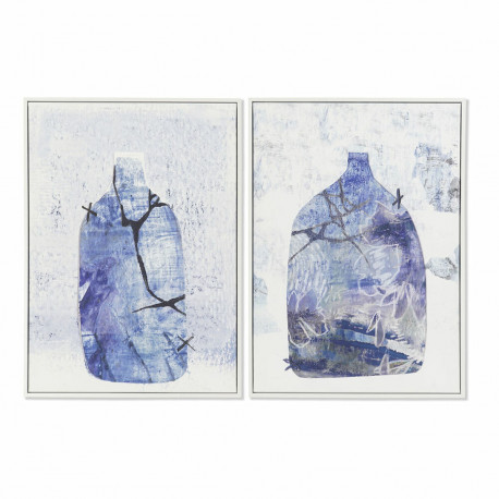 Maal DKD Home Decor 52,2 x 4,5 x 73 cm Vaas Skandinaavia (2 Ühikut)