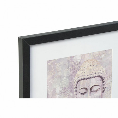 Painting DKD Home Decor Buddha Oriental (35 x 2,5 x 45 cm) (35 x 2 x 45 cm) (4 Units)