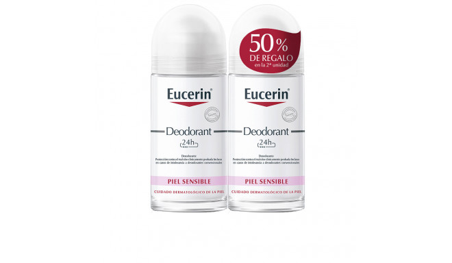 EUCERIN PH5 DESODORANTE ROLL-ON PACK 2 x 50 ml