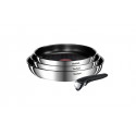 4-PIECE SET TEFAL INGENIO EMOTION L925S414: FRYING PANS 22/24/28 CM + 1