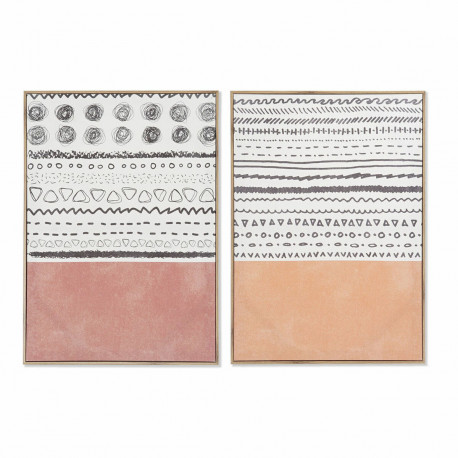 Maal DKD Home Decor S3017896 (2 Ühikut) (50 x 3 x 70 cm)