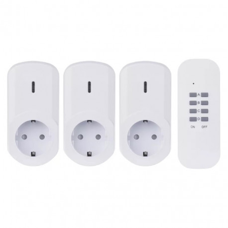 Remote Controlled Sockets SCHUKO, EMOS