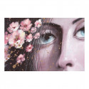 Glezna DKD Home Decor Girl Canvas Цветы Moderns (120 x 3 x 80 cm) (2 gb.)