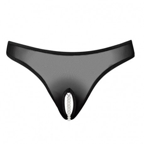 Underneath - Jade Crotchless Sheer Thong (L/XL) - Underwear - Photopoint.lv