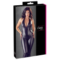Crotchless Sexy Wetlook Catsuit (Small)