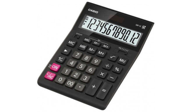 Casio kalkulaator GR-12, must