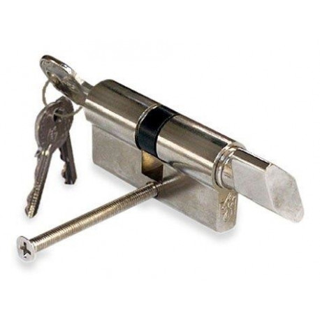 CYLINDER LOCK W KNOB 70MM 30X40 CHROM 5K