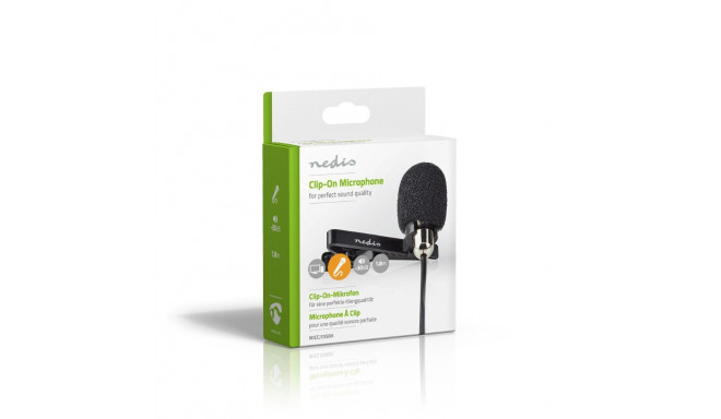 3,5 mm ühendusega klambriga mikrofon 1,8 m